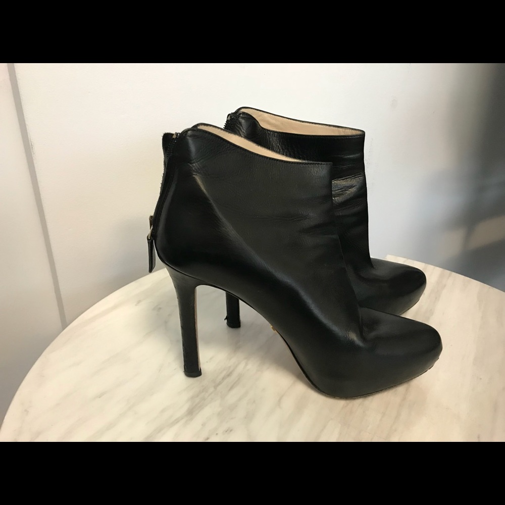 Prada black booties